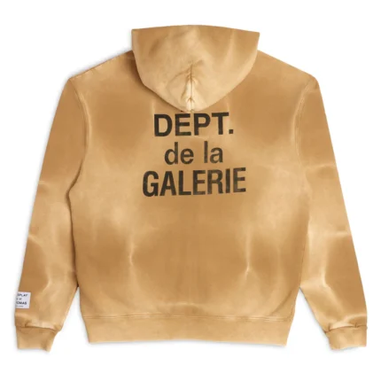 Gallery Dept French Zip Tan Hoodie