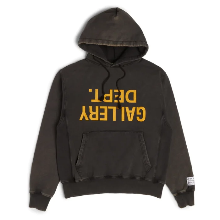 Gallery Dept Fucked UP Logo Black Hoodie