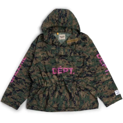 Digital Camo Anorak Gallery Dept Hoodie