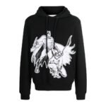 Lanvin Batman Graphic Print Pullover Hoodie