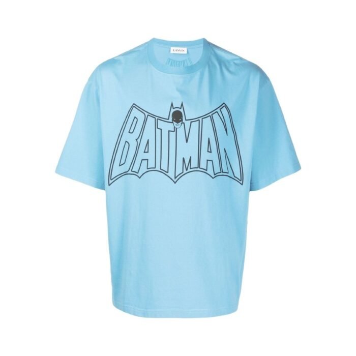 Lanvin Batman Graphic Blue T-shirt