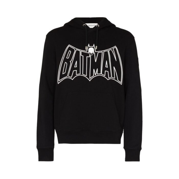 Lanvin Batman Logo Black Hoodie