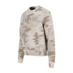 Beige Camo Logo Lanvin Sweatshirt