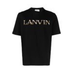 Contrast Logo Crew Neck Lanvin T-Shirt