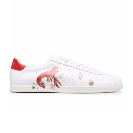 Glen Babar Print Low Top Lanvin Sneakers