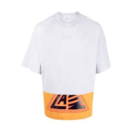 Lanvin Logo Print White T-shirt