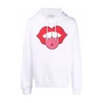 Lanvin Hoodie Mouth Patch Drawstring