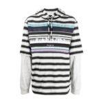 Lanvin Hoodie Striped Multicolored