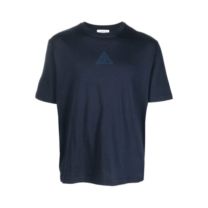 Triangular Logo Print Lanvin T-shirt