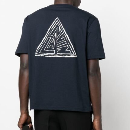 Triangular Logo Print Lanvin T-shirt