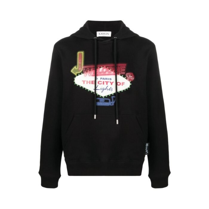 Lanvin Hoodie Welcome To Paris