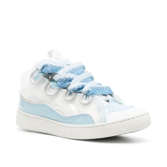 Wide Set Wave Design Lanvin Sneakers