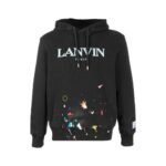 Lanvin Hoodie X Gallery Dept Logo Embroidered