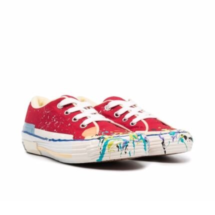 X Gallery Dept Paint Splatter Lanvin Sneakers