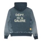 French Logo Reversible Navy Hoodie G D