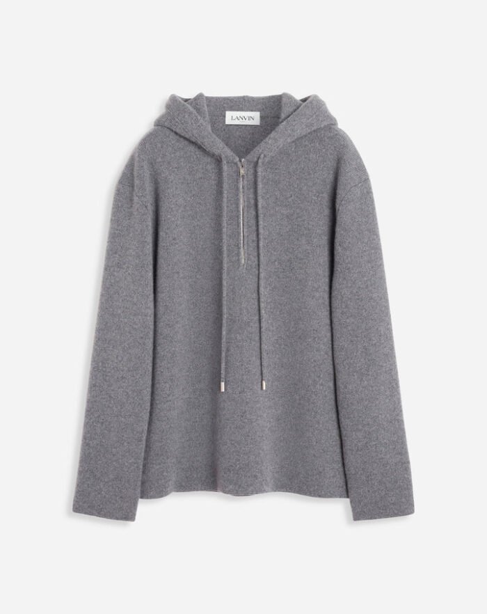 LANVIN HOODIE CASHMERE