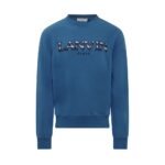 Logo Embroidered Crewneck Lanvin Sweatshirt