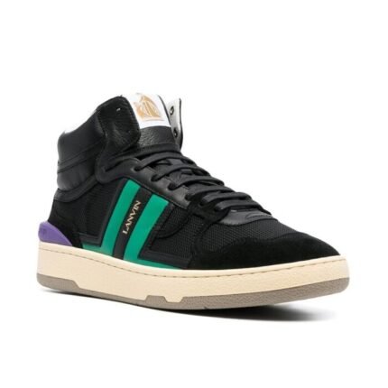 Clay High Top Lanvin Black Sneakers